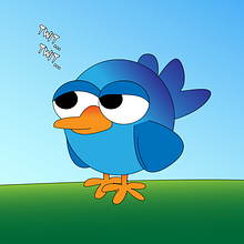 Twit twit.... Traditional illustration project by Jose Carlos Soto García - 11.15.2010