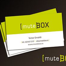 Mutebox Imagen corporativa .  project by Eztizen Angulo - 11.19.2010