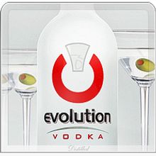 Evolution® Vodka. Advertising, UX / UI, Design, and Traditional illustration project by Alexandre Martin Villacastin - 11.24.2010