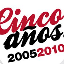 Cinco años FDP Comunicación. Design project by Óscar Labrador Atienza - 12.09.2010