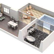 Vista superior . % Francisco Espinosa Olivares tarafından hazırlanan 3D, Mimarlık, Ve İç Mimarlık projesi - 03.08.2011