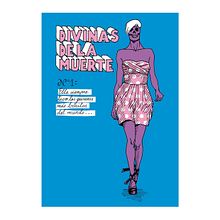 Divinas de la muerte. Traditional illustration, and Design project by Pedro Vila de la Mata - 11.25.2010