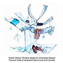 Avanti Boutique. Design projeto de Fida A.R - 25.11.2010