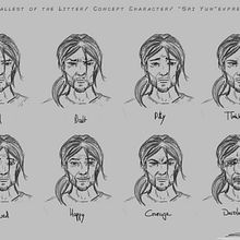 Concept sketchings / Concept Character videogames. Traditional illustration project by Javier Ramirez de Arellano - 12.03.2012