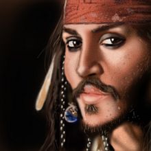 Jack Sparrow. Un progetto di Design, Illustrazione tradizionale e 3D di Dani Ramos Gimeno - 12.12.2010
