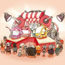 Calendario CEPSA 2011. Traditional illustration project by Jonatan Cantero - 12.14.2010
