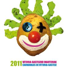 Propuesta Cartel Carnaval Vitoria-Gasteiz 2011. Design project by Raul Piñeiro Alvarez - 12.16.2010