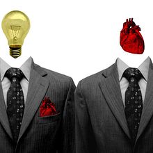Reason Vs Heart. Design, Traditional illustration, and Photograph project by Oscar Angel Rey Soto - 12.31.2010