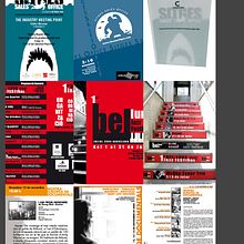 Graphics for events. Design, Traditional illustration, Film, Video, TV, and Advertising project by Santiago Molina Pons - 12.31.2010