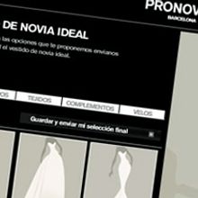 PRONOVIAS. Un proyecto de Ilustración tradicional e Ilustración vectorial de Silvia Sanmiquel - 30.11.2009