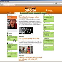 Revista de Girona. Programming & IT project by Mario Martínez Catena - 01.05.2011