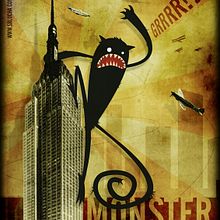 Monster. Traditional illustration project by Miguel Ángel Lucha - 01.07.2011