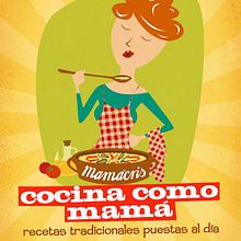 Cocina como mamá. Traditional illustration project by Jordi Borràs - 01.08.2011