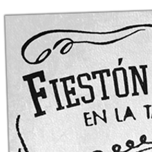 Fiestón Western. Design project by Chus Margallo - 01.10.2011