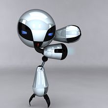 Robot. Un proyecto de 3D de Fabián García Bailén - 12.01.2011