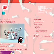 Nuevo blog masdemenos.com. Design project by masdemenos design - 01.13.2011