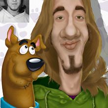 Caricatura Javi. Un progetto di Design, Motion graphics, Illustrazione tradizionale, Cinema, video e TV, Programmazione, 3D, UX / UI, Informatica, Fotografia, Musica e Pubblicità di laurrakamadre.com - 14.01.2011