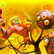 Space Dead. Design, Traditional illustration, and 3D project by Àlex Monge - 01.17.2011