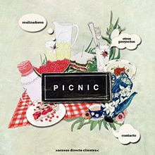 Web de Picnic. Design, and Programming project by Clara Gagliardi - 02.07.2011