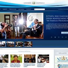 Gobierno de Guatemala. Design, Programming, UX / UI & IT project by Mario Rene Esposito - 02.01.2011