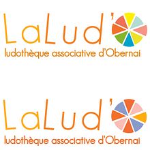 LaLud'o_ Logo propuesta via 12designer. Design, and Advertising project by Iaia Cocoi - 02.03.2011