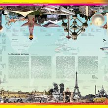 The History of Expo. Un progetto di Design, Illustrazione tradizionale, UX / UI e Fotografia di beatriz_ramo - 04.02.2011