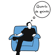 Quarts de quinze. Design, and Traditional illustration project by Mónica Casanova Blanco - 02.05.2011