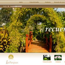 Cementerio Los Parques - Flash Site. Design, Motion Graphics, Programming, UX / UI & IT project by Mario Rene Esposito - 02.14.2011