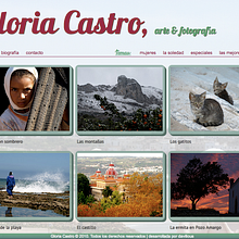 Fotografía y Arte, Gloria Castro. Un proyecto de Diseño, Programación e Informática de Miguel Ángel Dávila Carrasco - 18.02.2011