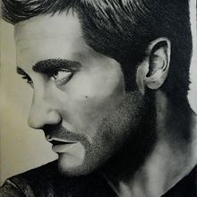 Jake Gyllenhaal. Traditional illustration project by Miguel chamorro molina - 02.22.2011