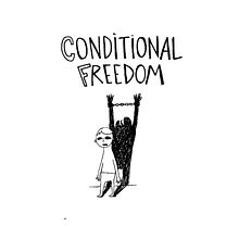 conditional freedom. Traditional illustration project by raquel valenzuela - 04.30.2011