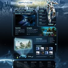 Game Site. Design, and UX / UI project by José Carlos Martínez Maillo - 02.28.2011
