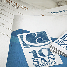 El Diez de San Miguel. Un proyecto de Diseño, Ilustración tradicional y Publicidad de Ben Galvin - 02.03.2011