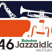 46º Jazzaldia Ein Projekt aus dem Bereich Design, Traditionelle Illustration und Werbung von Yury Krylov - 03.03.2011