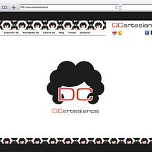 Web DCartesianos. Design, Programming, IT, Photograph, and Advertising project by Nancy Fernández Pérez - 03.03.2011