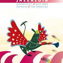 JAZZALDIA CARTELES. Design, Traditional illustration, Music, and Advertising project by K I - 03.07.2011