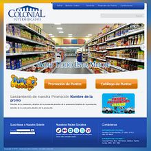 Supermercados Colonial. Een project van  Ontwerp, Programmeren, UX / UI e IT van Cesar Daniel Hernández - 09.03.2011
