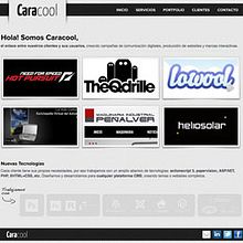 Nuevo Caracool.net. Design, Programming, and UX / UI project by Caracool - 03.12.2011