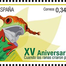 Cuando las ranas criaron pelo. Design, and Traditional illustration project by Marta Sisón Barrero - 03.12.2010