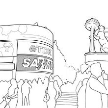 Desplazados. Traditional illustration project by Marta Sisón Barrero - 03.13.2011