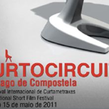 Poster Cortos. Ilustração tradicional projeto de Carlos Casado - 14.03.2011
