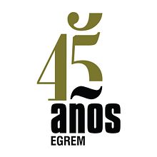 Identidad visual, Campaña 45 años EGREM. Design project by Oscar Armando Carballido Perdomo - 03.21.2011