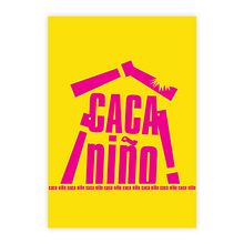 Cartel en xerigrafía para camisetas de niños. Temática . Design, and Traditional illustration project by Oscar Armando Carballido Perdomo - 03.21.2011