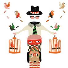 Expo NeoMitologia. Projekt z dziedziny Trad, c i jna ilustracja użytkownika Caroline Selmes - 29.03.2011