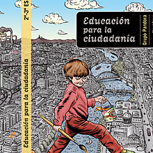 Educación para la ciudadanía ESO. Design, and Traditional illustration project by Freepress S. Coop. Mad. - 03.28.2011