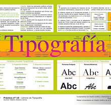 Tipografía. Un proyecto de Diseño de Beatriz Roberto - 28.03.2011