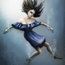 Paula Water Concept. Traditional illustration, Film, Video, and TV project by Antonio José Rodríguez Pacheco - 03.30.2011