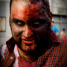 Marcha Zombie Madrid. Fotografia projeto de Esther Garcia Delgado - 11.04.2011