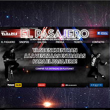 El Pasajero. Een project van  Ontwerp y Programmeren van Victoria Reguera - 13.04.2011