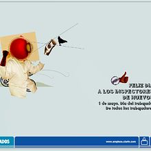 Día del Trabajador. Design, and Advertising project by Alfredo Lopez Martinez - 04.17.2011